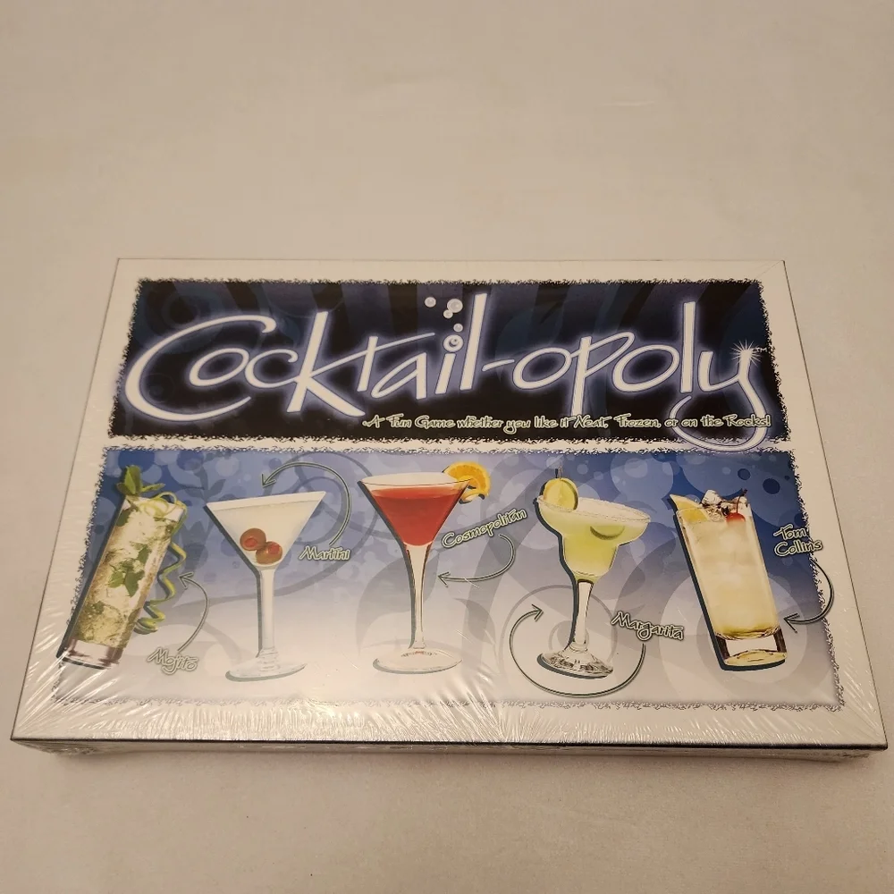 Cocktail-Opoly Board Game